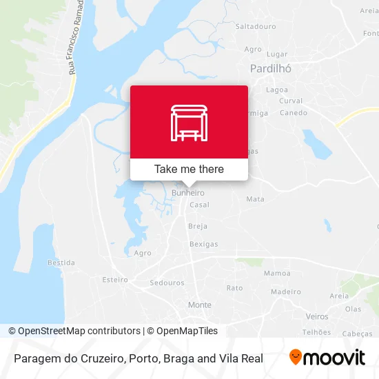 Paragem do Cruzeiro map