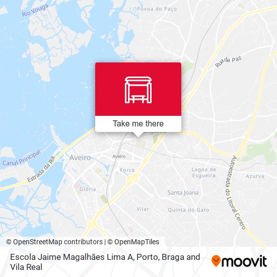 Escola Jaime Magalhães Lima A map