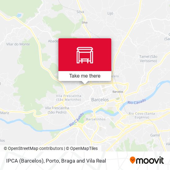 IPCA (Barcelos) mapa