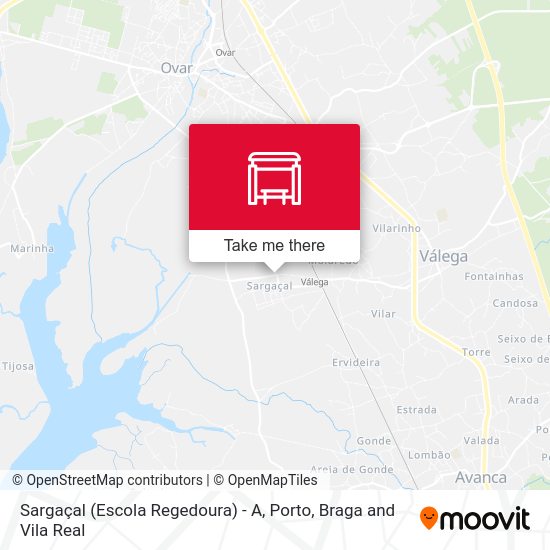 Sargaçal (Escola Regedoura) - A map