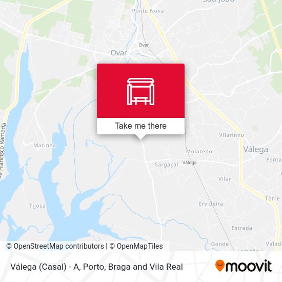 Válega (Casal) - A mapa