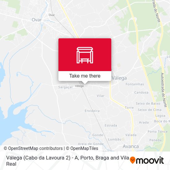 Válega (Cabo da Lavoura 2) - A mapa