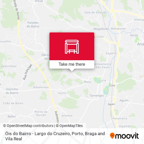 Óis do Bairro - Largo do Cruzeiro map
