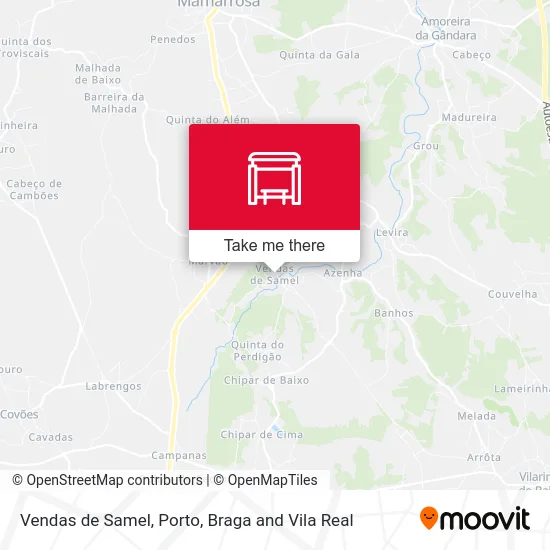 Vendas de Samel map