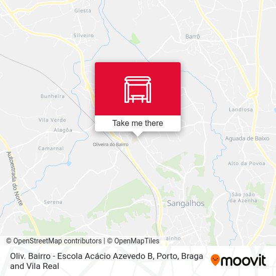 Oliv. Bairro - Escola Acácio Azevedo B map