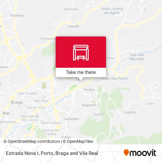 Estrada Nova I mapa