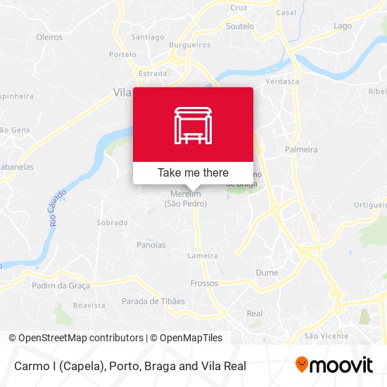 Carmo I (Capela) mapa
