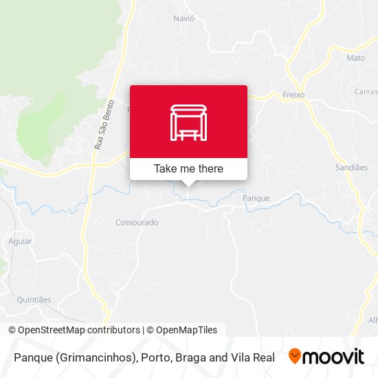 Panque (Grimancinhos) mapa