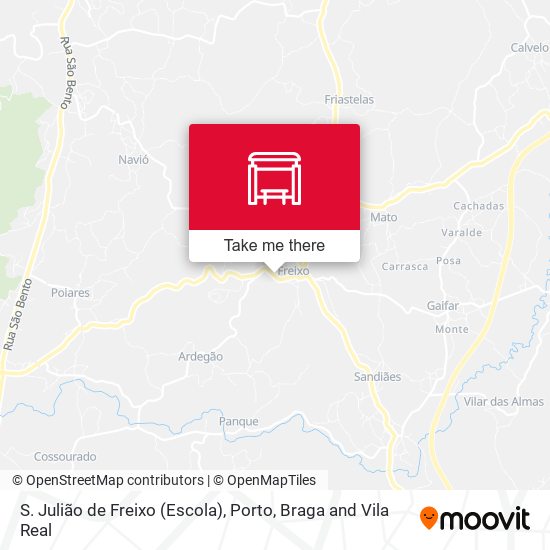 S. Julião de Freixo (Escola) map