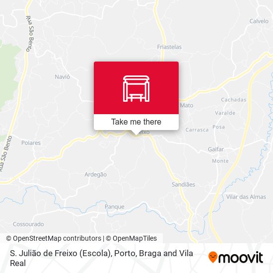S. Julião de Freixo (Escola) map