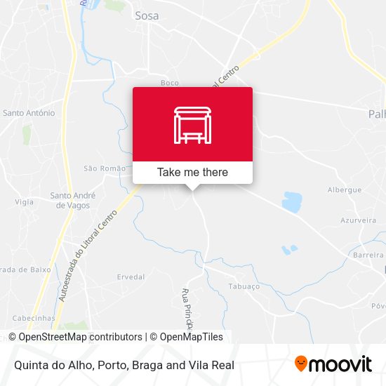 Quinta do Alho mapa