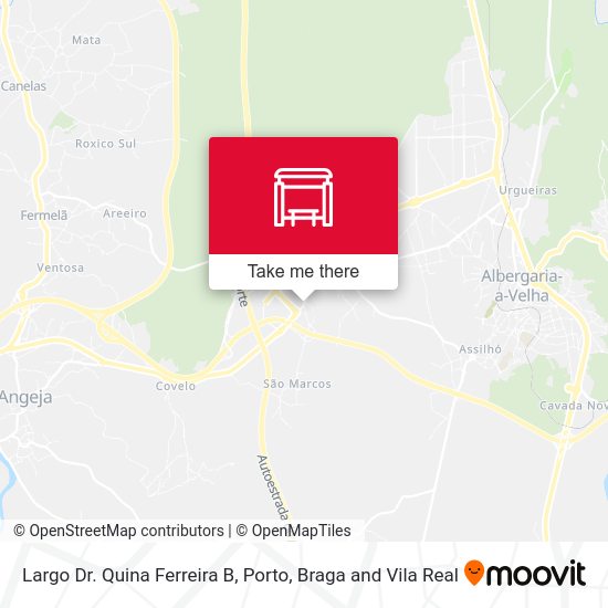 Largo Dr. Quina Ferreira B mapa