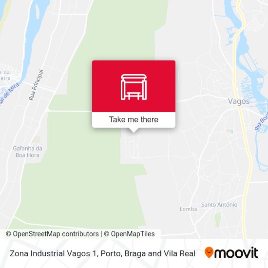 Zona Industrial Vagos 1 map
