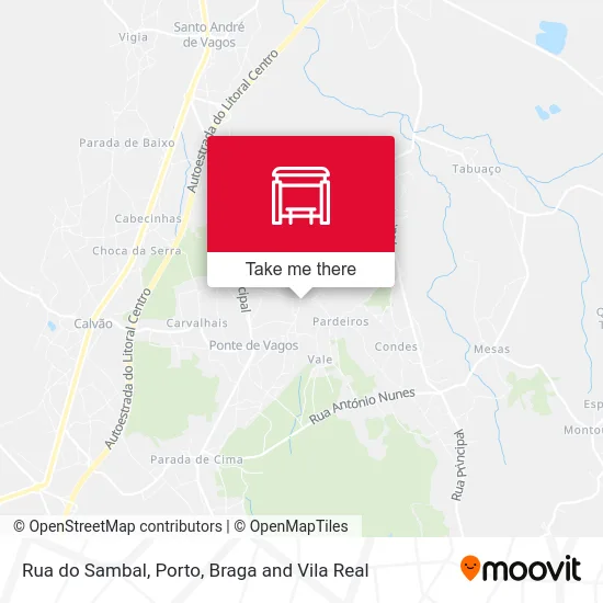 Rua do Sambal map