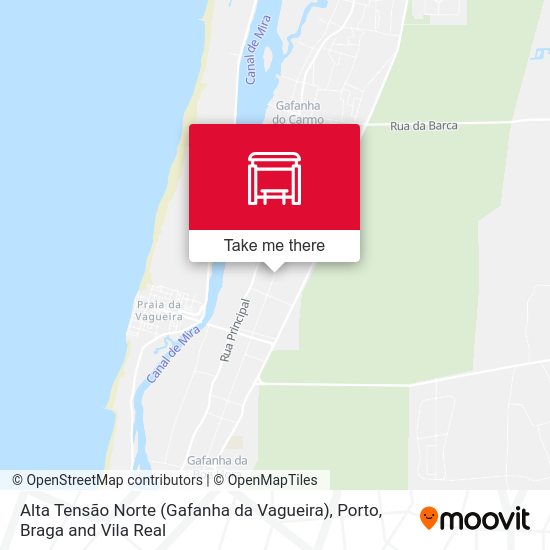 Alta Tensão Norte (Gafanha da Vagueira) map