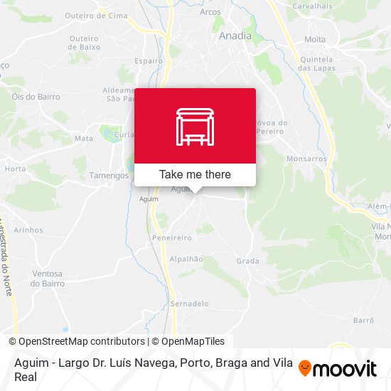 Aguim - Largo Dr. Luís Navega map