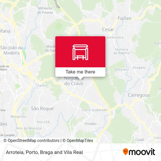 Arroteia map