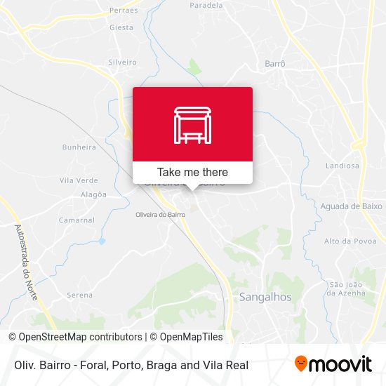 Oliv. Bairro - Foral mapa