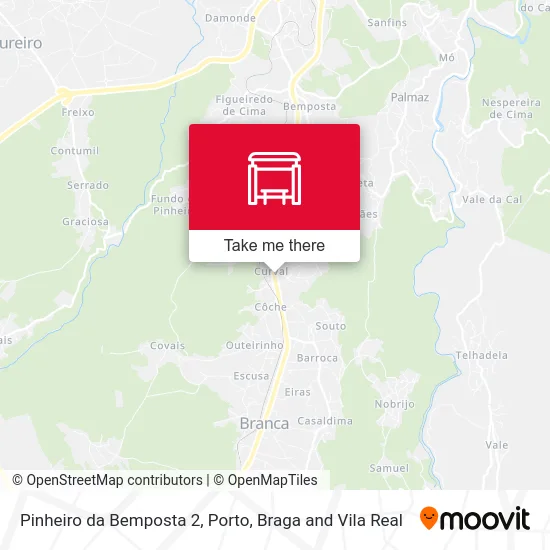 Pinheiro da Bemposta 2 map