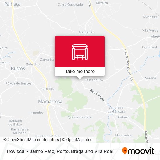 Troviscal - Jaime Pato mapa