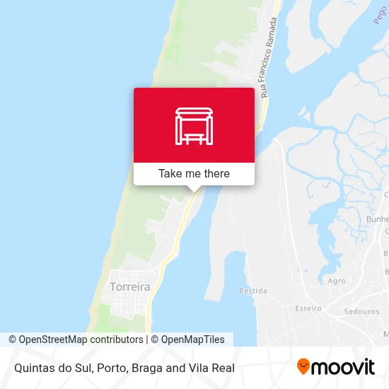 Quintas do Sul map