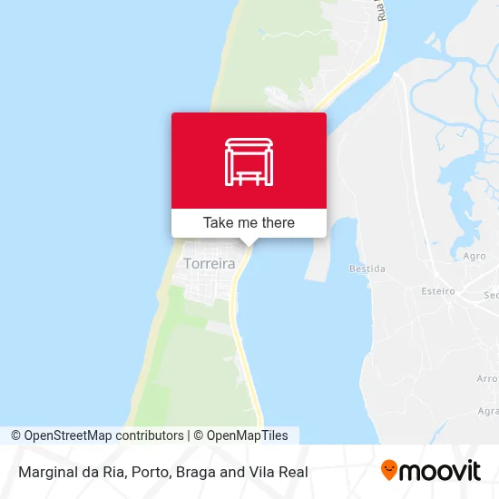 Marginal da Ria map