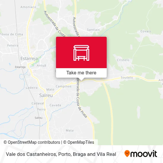 Vale dos Castanheiros map