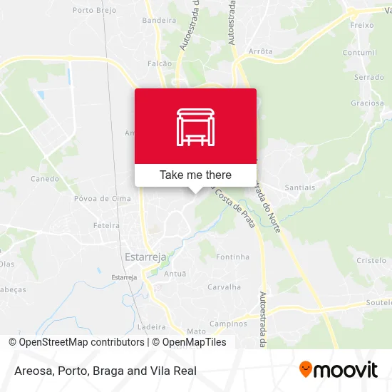 Areosa map
