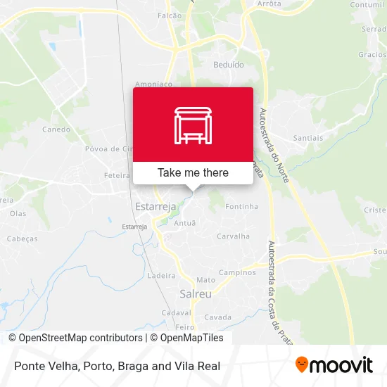 Ponte Velha map