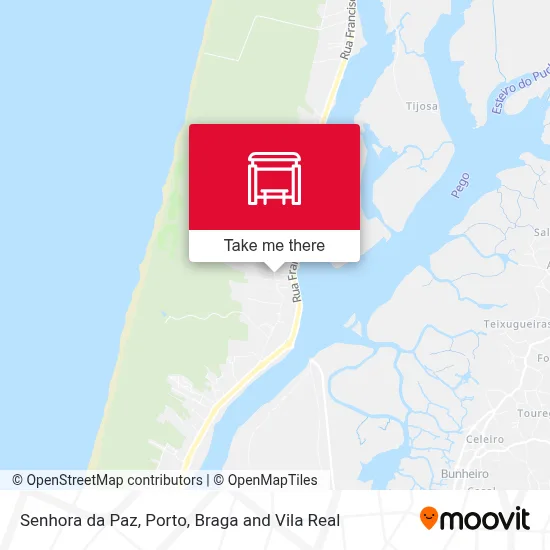 Senhora da Paz map