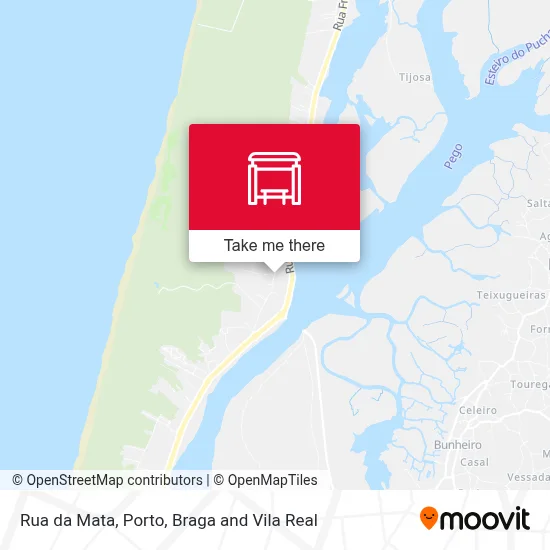 Rua da Mata map