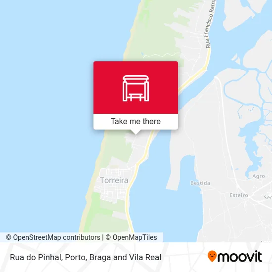 Rua do Pinhal map