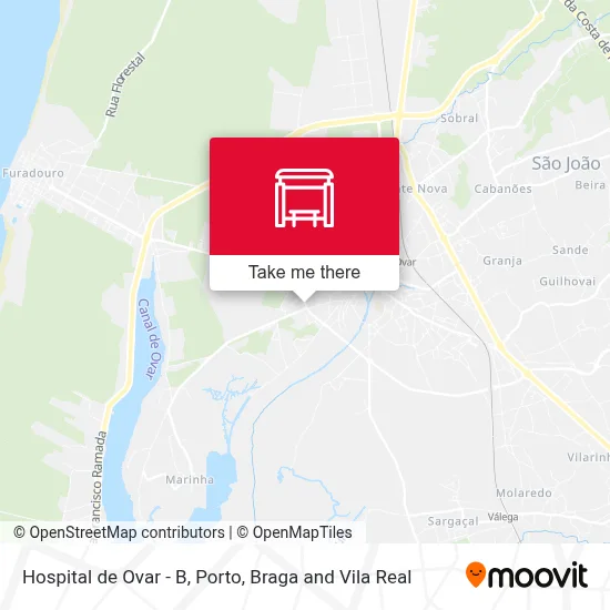 Hospital de Ovar - B map