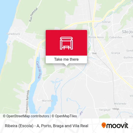 Ribeira (Escola) - A map