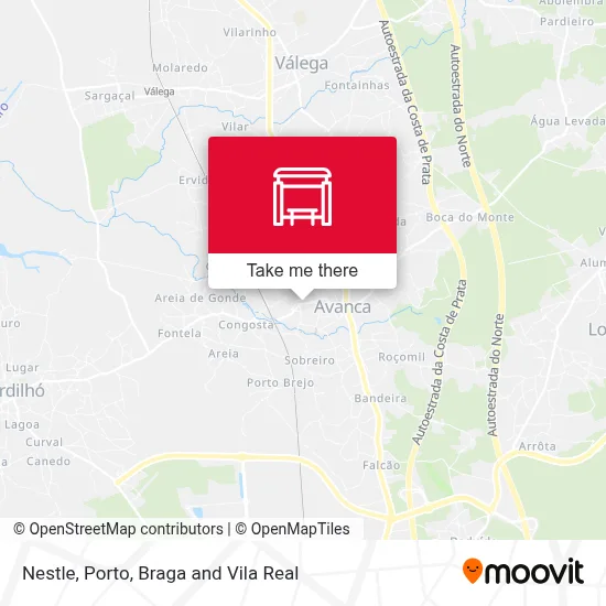 Nestle map