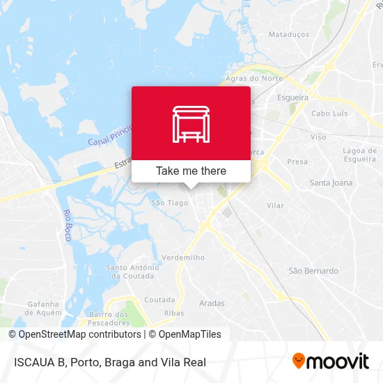 ISCAUA B map