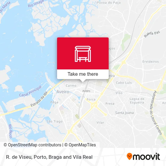 R. de Viseu mapa