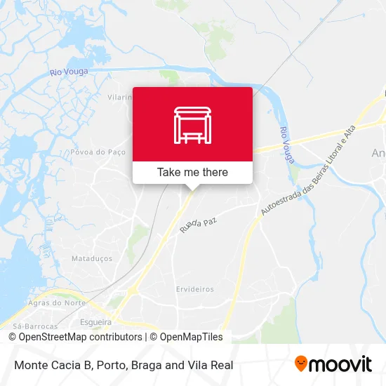 Monte Cacia B map