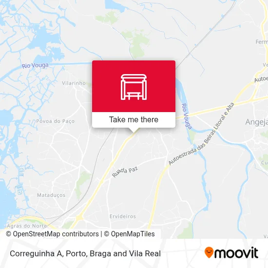 Correguinha A map