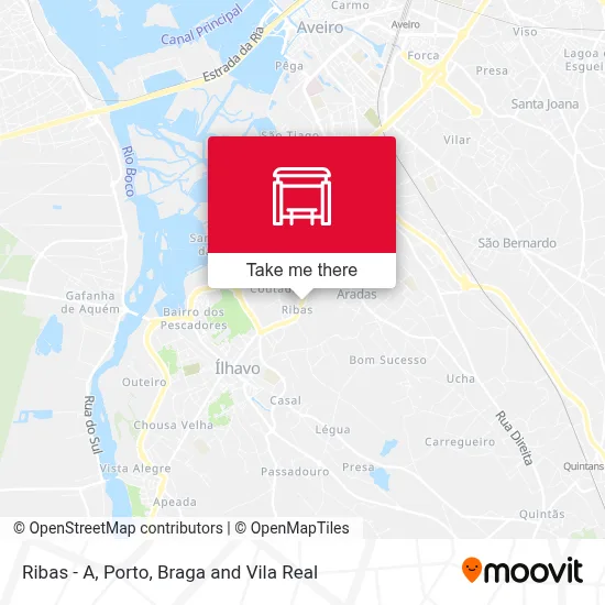 Ribas - A map