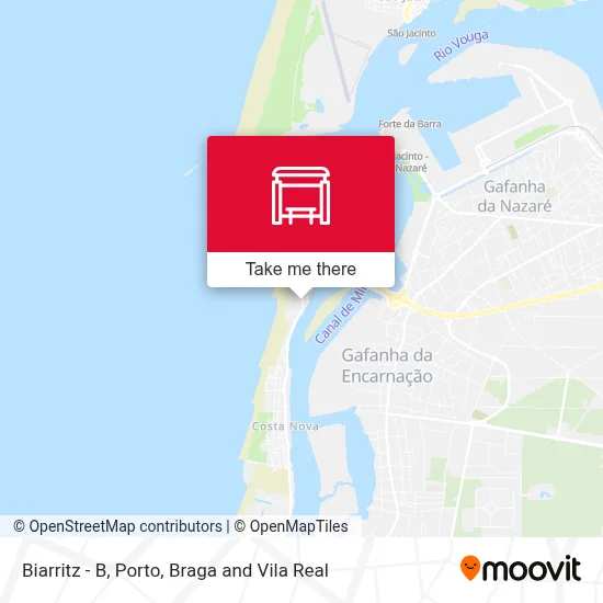 Biarritz - B map
