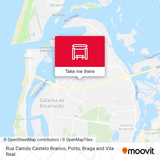 Rua Camilo Castelo Branco map