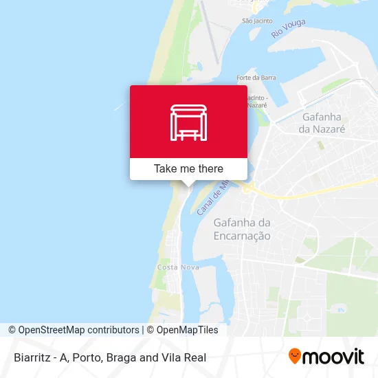Biarritz - A map