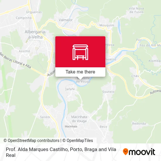 Prof. Alda Marques Castilho map