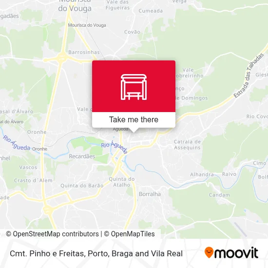 Cmt. Pinho e Freitas map