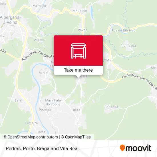 Pedras map