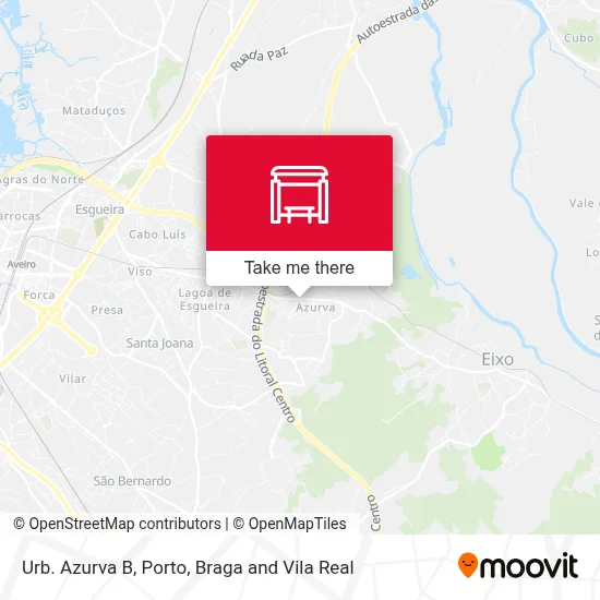 Urb. Azurva B map