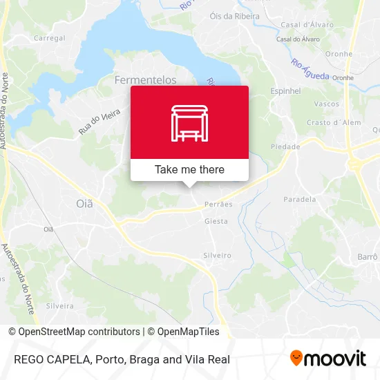 REGO  CAPELA map