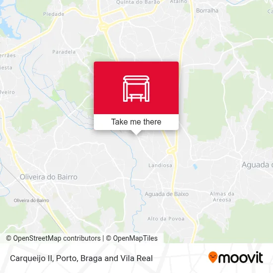 Carqueijo II map