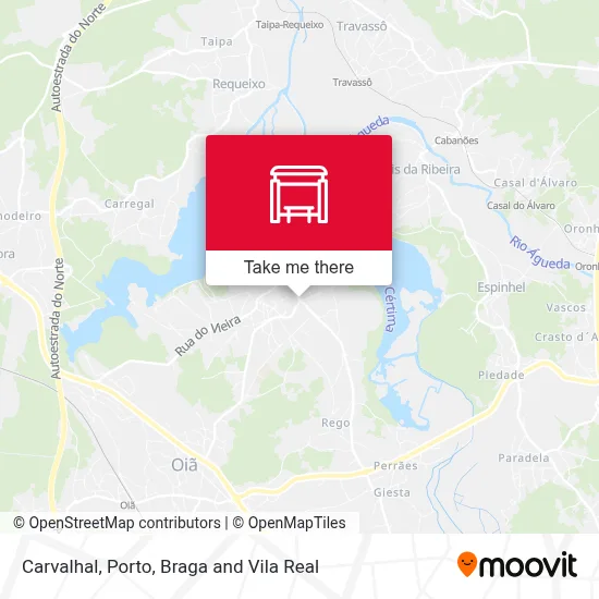 Carvalhal map